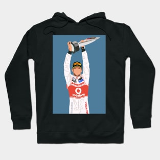 Jenson Button celebrating victory Hoodie